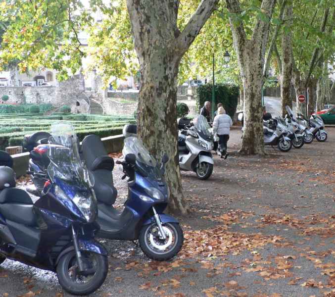 Arrivée à Entrecasteaux